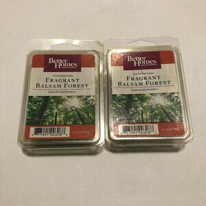 2X better homes and gardens scented wax cubes fragrant balsam forest 2.5oz